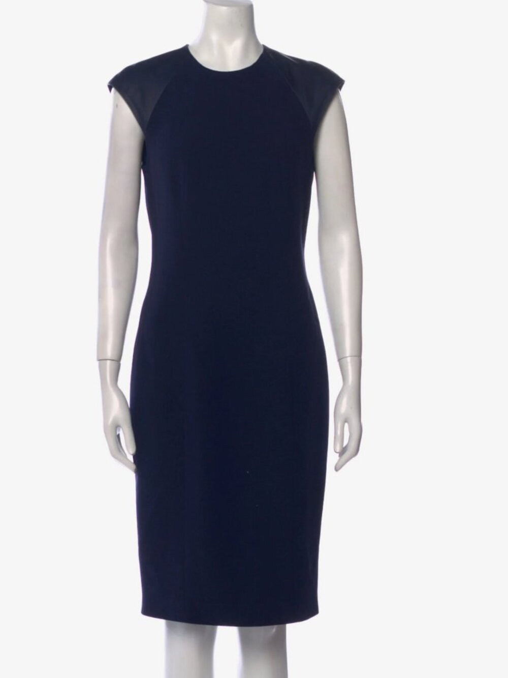 Ralph Lauren Dress with Leather Trim Embellishment